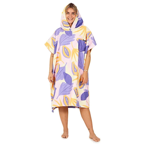Poncho After Spring papaya