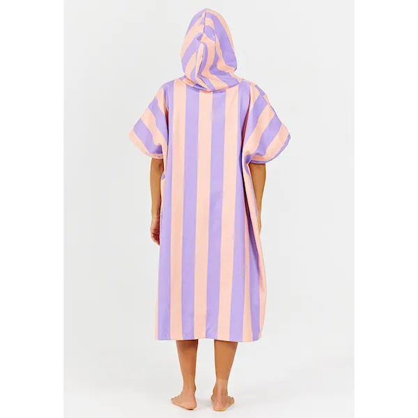 Poncho After Stripes pink