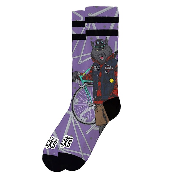 Socks American Socks Cycling Wolf