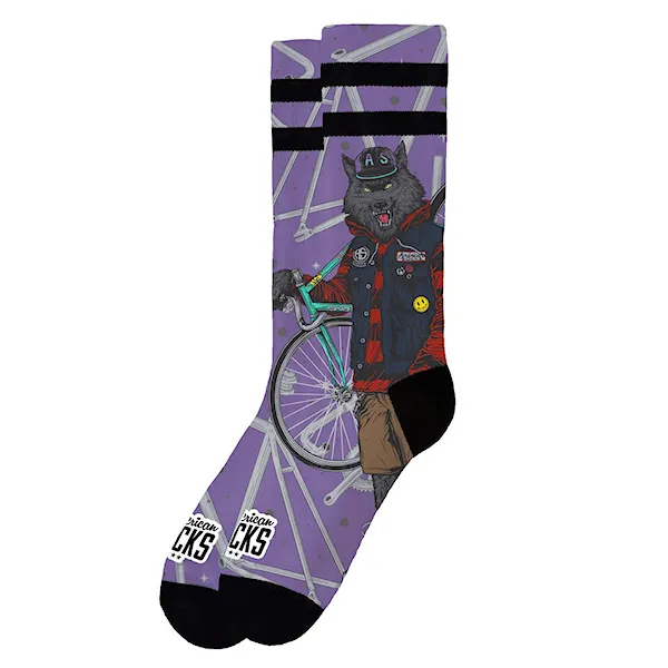 Ponožky American Socks Cycling Wolf