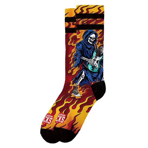 Socks American Socks Rock Till Death