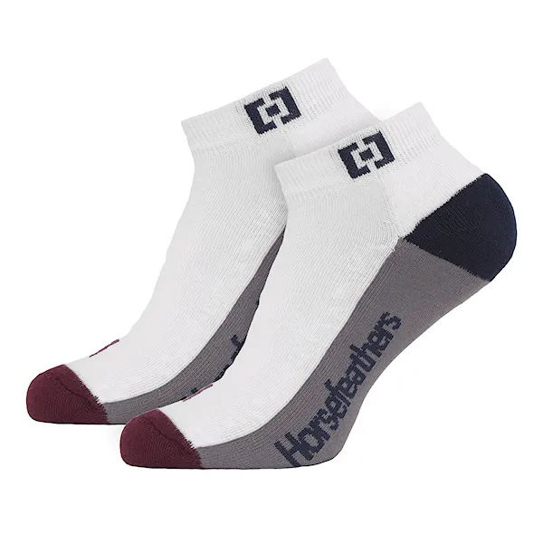 Ponožky Horsefeathers Colton white 2026