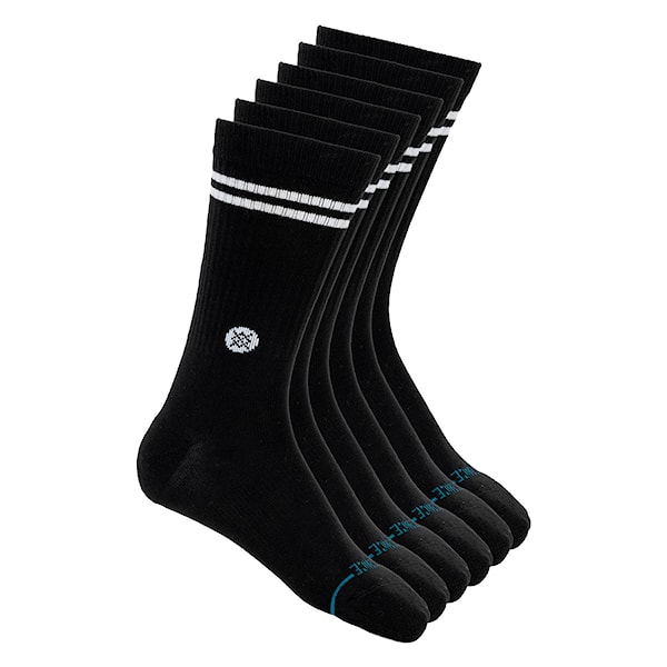 Ponožky Stance Core Crew 6 Pack black