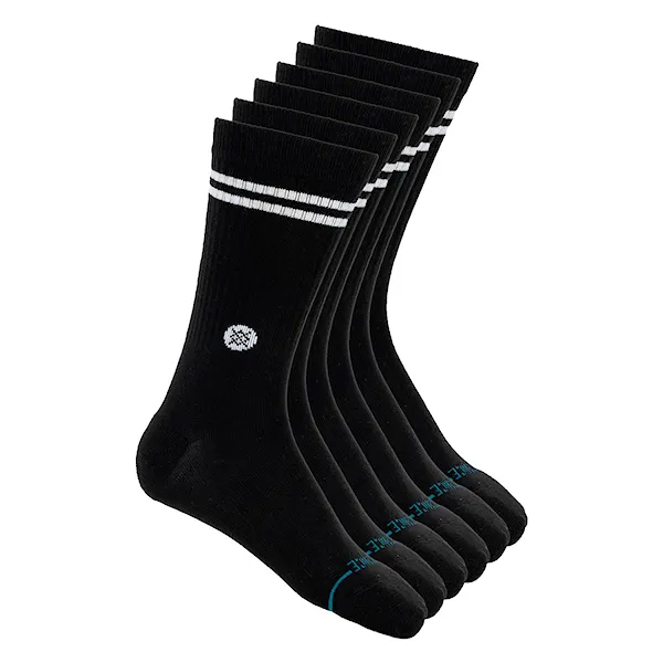 Ponožky Stance Core Crew 6 Pack black
