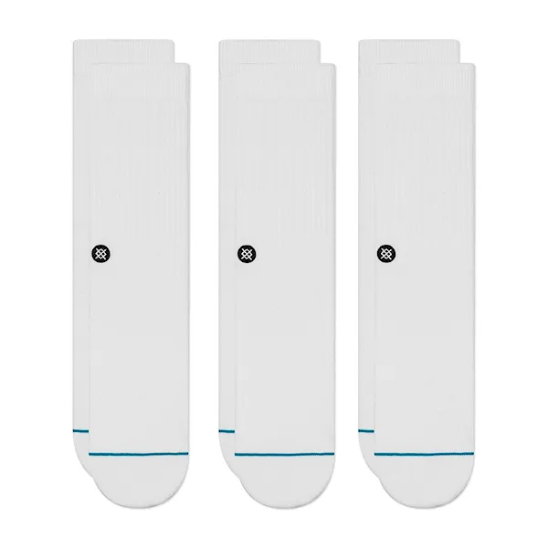 Ponožky Stance Icon 3 Pack white