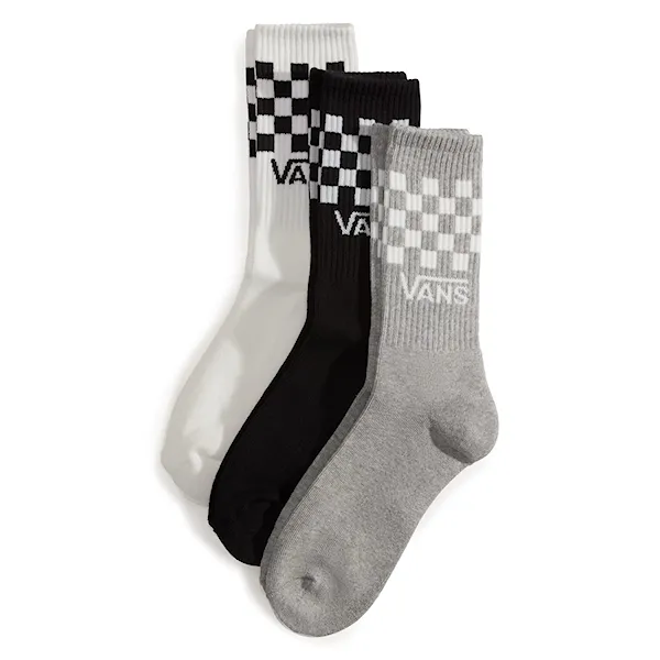 Ponožky Vans Classic Check Crew checkerboard black/white 2026