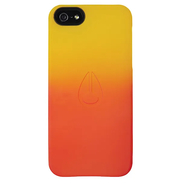 Školní pouzdro Nixon Clear Jacket Iphone 5 red/yellow fade 2015