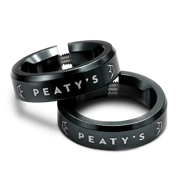 Příslušenství ke gripům Peaty's Monarch Lock Ring black