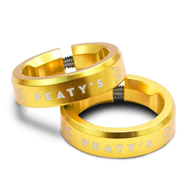 Příslušenství ke gripům Peaty's Monarch Lock Ring gold