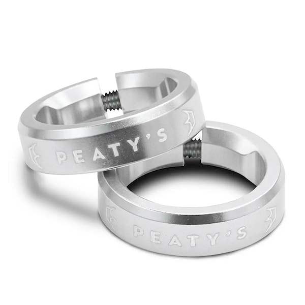 Grip Accessory Peaty's Monarch Lock Ring silver