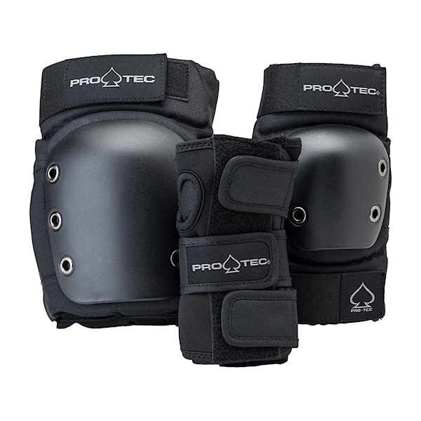 Ochraniacze kolan na deskorolkę Pro-Tec Street Gear Junior 3 Pack black
