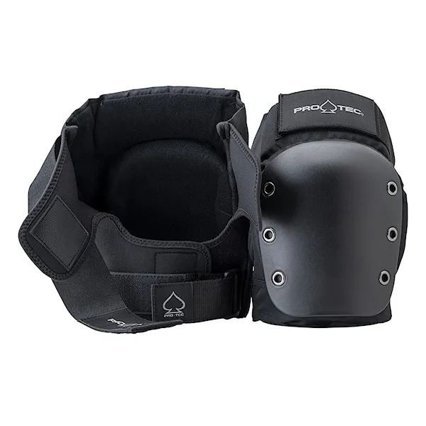 Skateboard Knee Pad Pro-Tec Street Knee/Elbow Pad Set Open black
