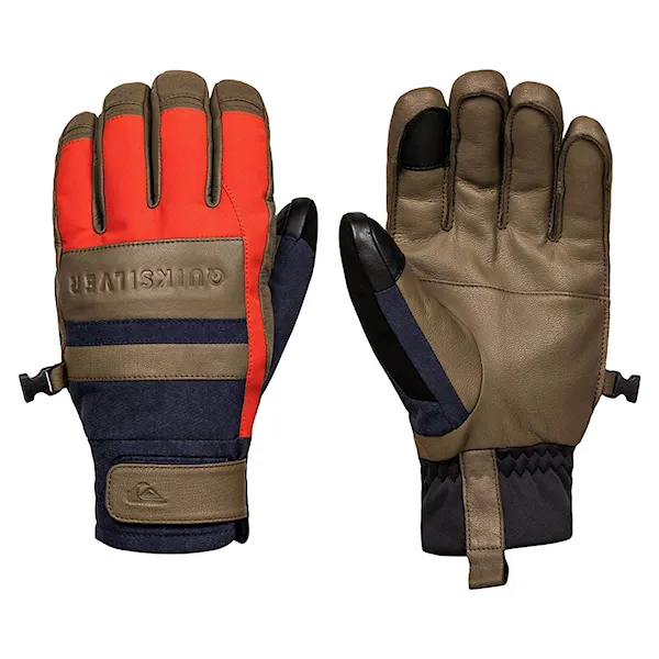 Rukavice na snowboard Quiksilver Squad military olive 2021