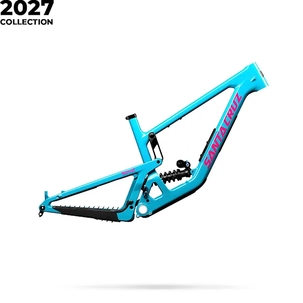 Bike Frame Santa Cruz Nomad CC Fac MX gloss aqua magenta 2027