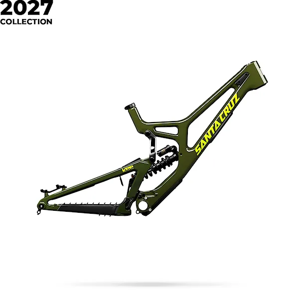 Rama rowerowa Santa Cruz V10 CC Fac MX gloss kelp green 2027