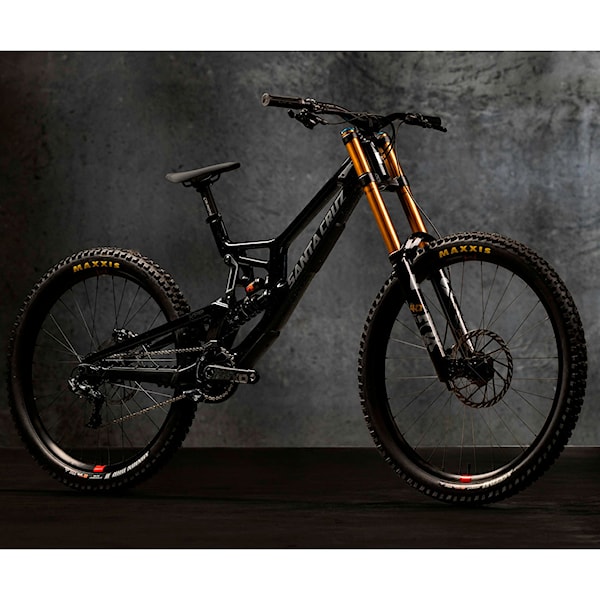 Rám kola Santa Cruz V10 CC FAC MX gloss black sparkle 2025