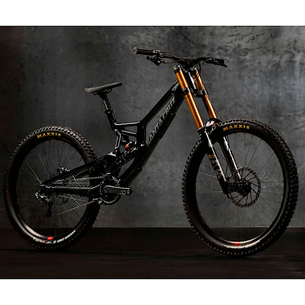 Rama rowerowa Santa Cruz V10 CC FAC MX gloss black sparkle 2025