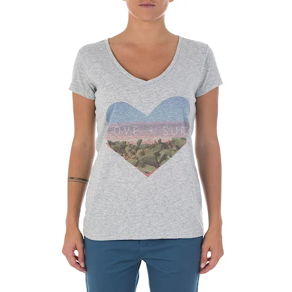 T-shirt Rip Curl Oxalis cement marle 2015