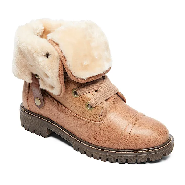 Buty zimowe Roxy Bruna tan 2018