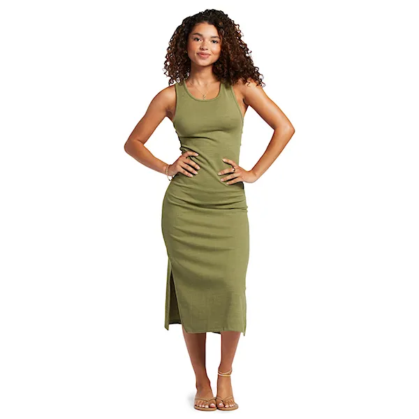 Sukienka Roxy Good Keepsake Dress loden green 2023