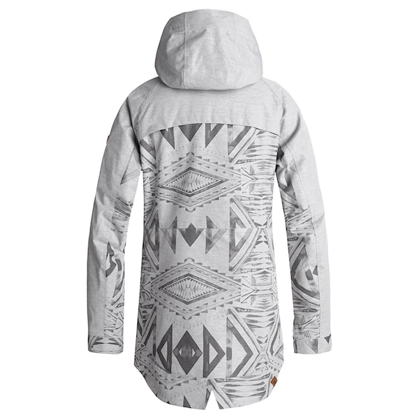 Kurtka snowboardowa Roxy Tribe warm heather grey/matador jacq 2019