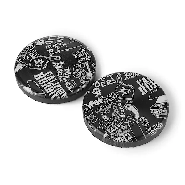 Longboard Pucks Custom Pucks black