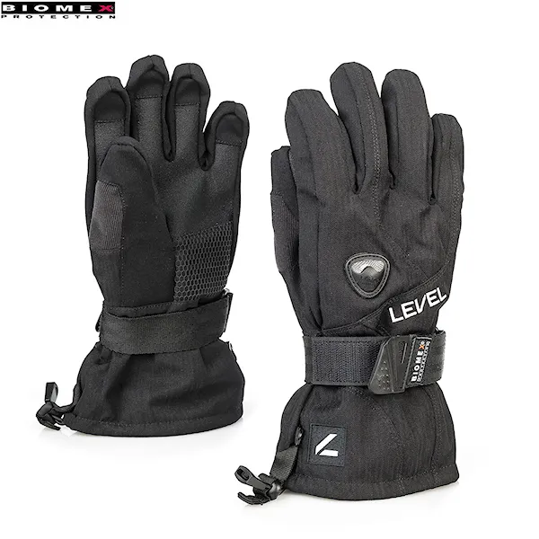 Rukavice na snowboard Level Fly Jr black 2026