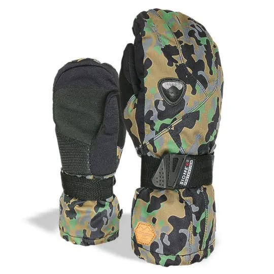 Rukavice na snowboard Level Fly Mitt Jr camo 2016