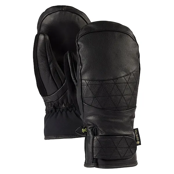 Rękawice snowboardowe Burton Wms GORE-TEX Gondy Leather Mitt true black 2027