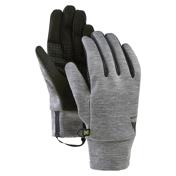 Rukavice na snowboard Burton Wms Touch N Go Liner grey heather 2026