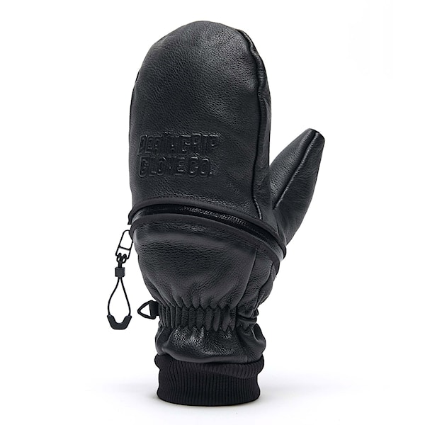 Rukavice na snowboard DEATHGRIP Ghoul Mitt Leather black 2026