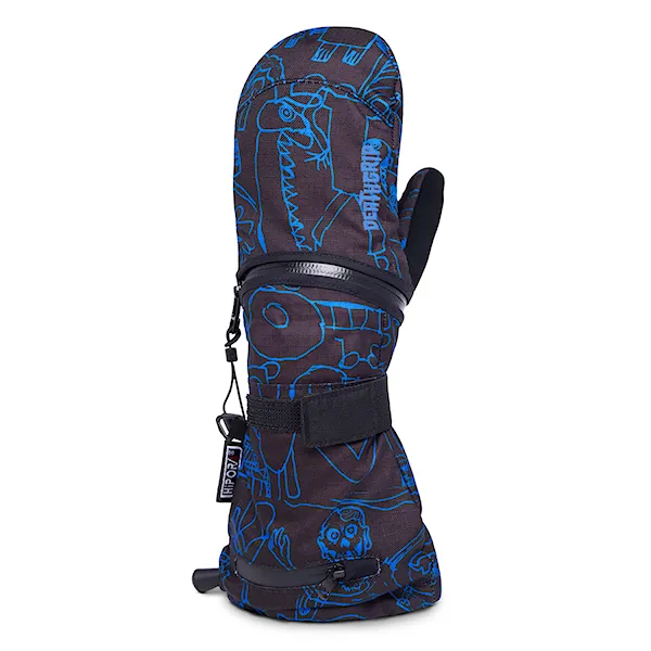 Rękawice snowboardowe DEATHGRIP Gremlin Mitt max/blue 2027
