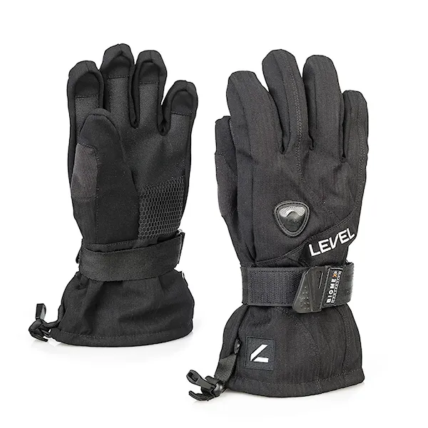 Rukavice na snowboard Level Fly Jr black 2027