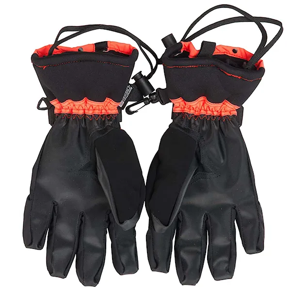 Snowboard Gloves Nugget Foxie acid orange/black 2016