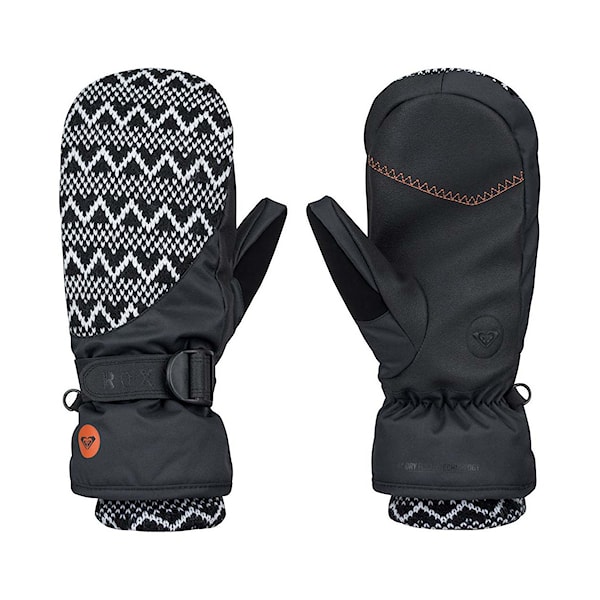 Rukavice na snowboard Roxy Jacquard Mitt anthracite 2016