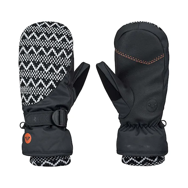 Rukavice na snowboard Roxy Jacquard Mitt anthracite 2016