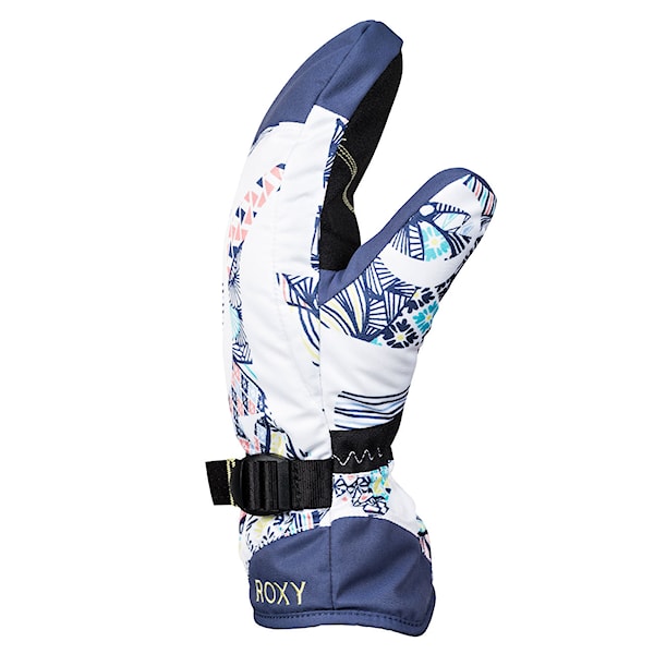 Rękawice snowboardowe Roxy Roxy Jetty Mitt bright white/freespace girl 2019