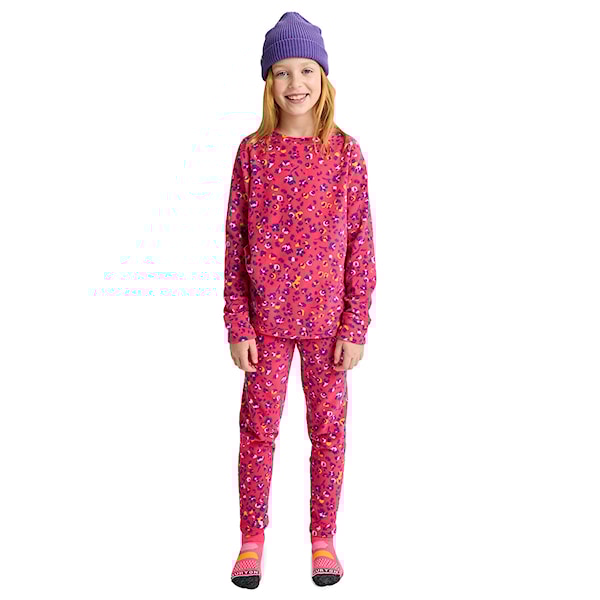 Sada funkčního prádla Burton Kids Heavyweight Fleece Set wildcat floral 2026