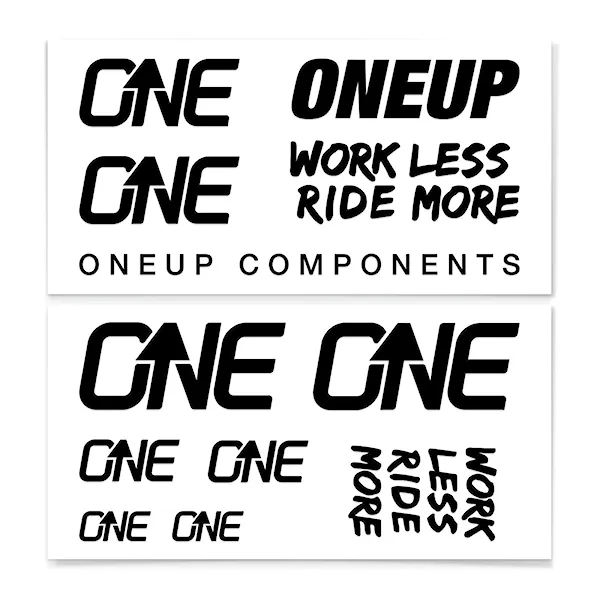 Stickers OneUp Decal Kit Handlebar black