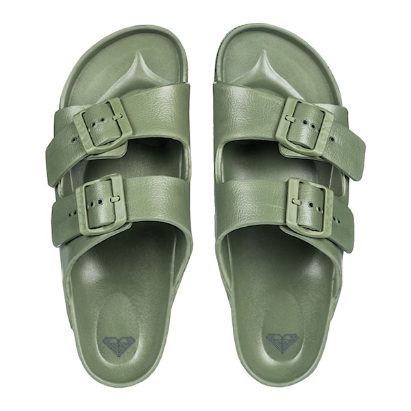 Šľapky Roxy Kattie oil green 2025