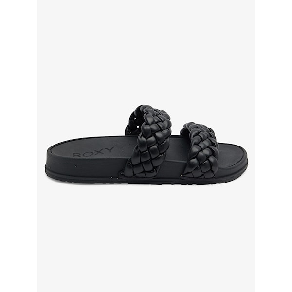 Pantofle Roxy Slippy Braided black 2023