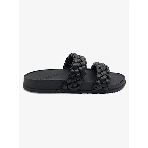 Klapki Roxy Slippy Braided black 2023