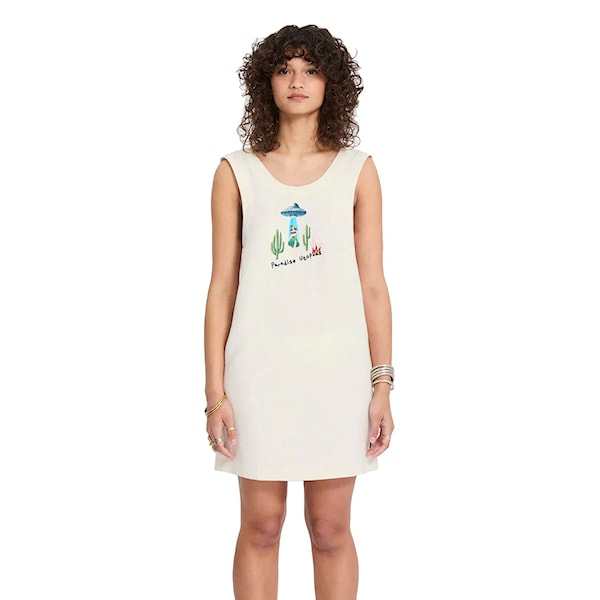 Šaty Volcom FA Mickey Mason Dress dirty white 2026