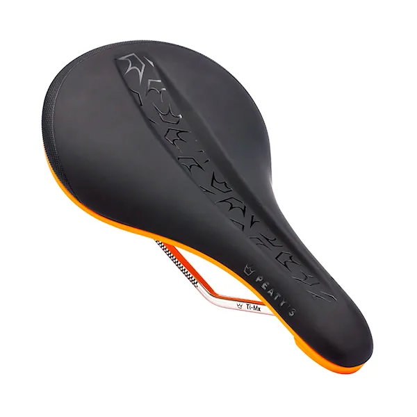 Saddle Peaty's Monarch Ti-Mx mango
