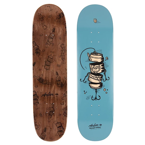 Skate doska Arbor Whiskey Upcycle 8.25 2022
