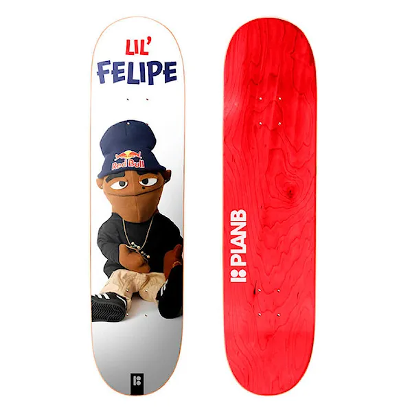 Skate Deck Plan B Lil' Buddies Gustavo 8.25" / 31.77" 2026