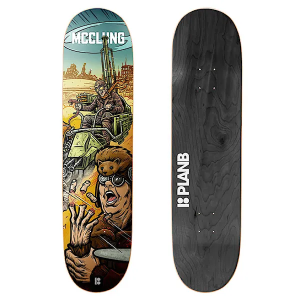 Skate deska Plan B Supercharged McClung 8.25" / 31.71" 2025