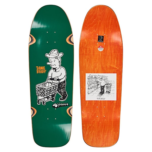 Skate doska Polar Dane Brady shopping spree dane 1 2020