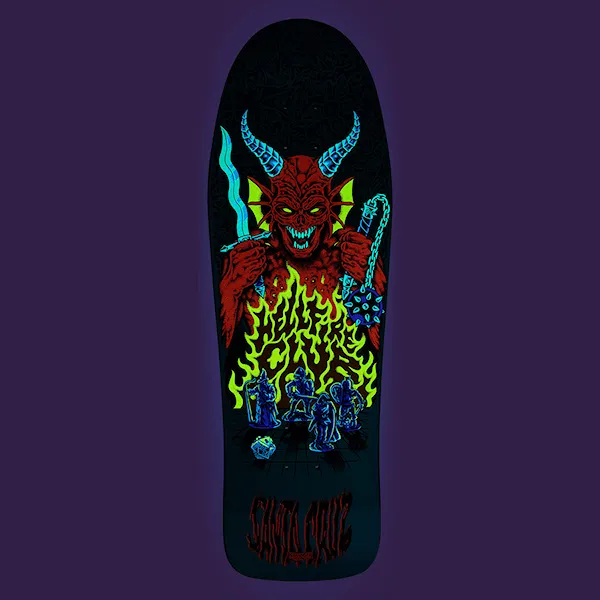 Skate deska Santa Cruz Skateboards Stranger Things Knox Hellfire Pit 10.07 2026