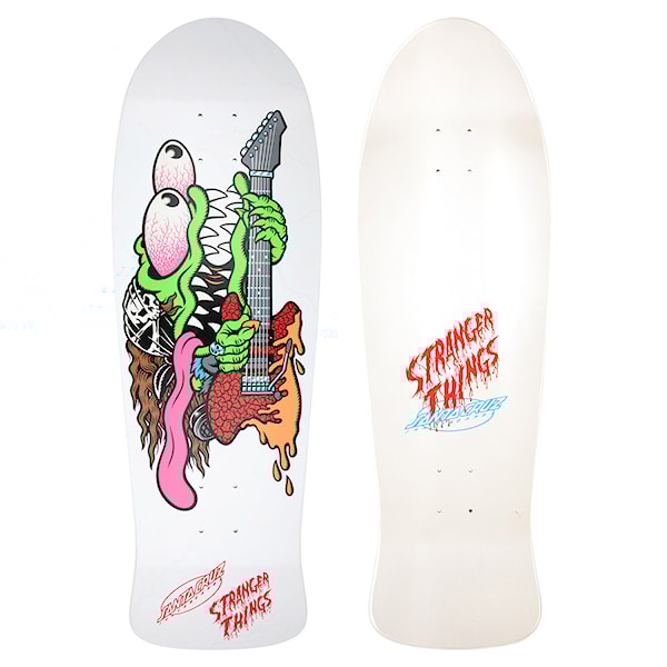 Skate Deck Santa Cruz Skateboards Stranger Things Meek Slasher Eddie Reveal 10.1 2025